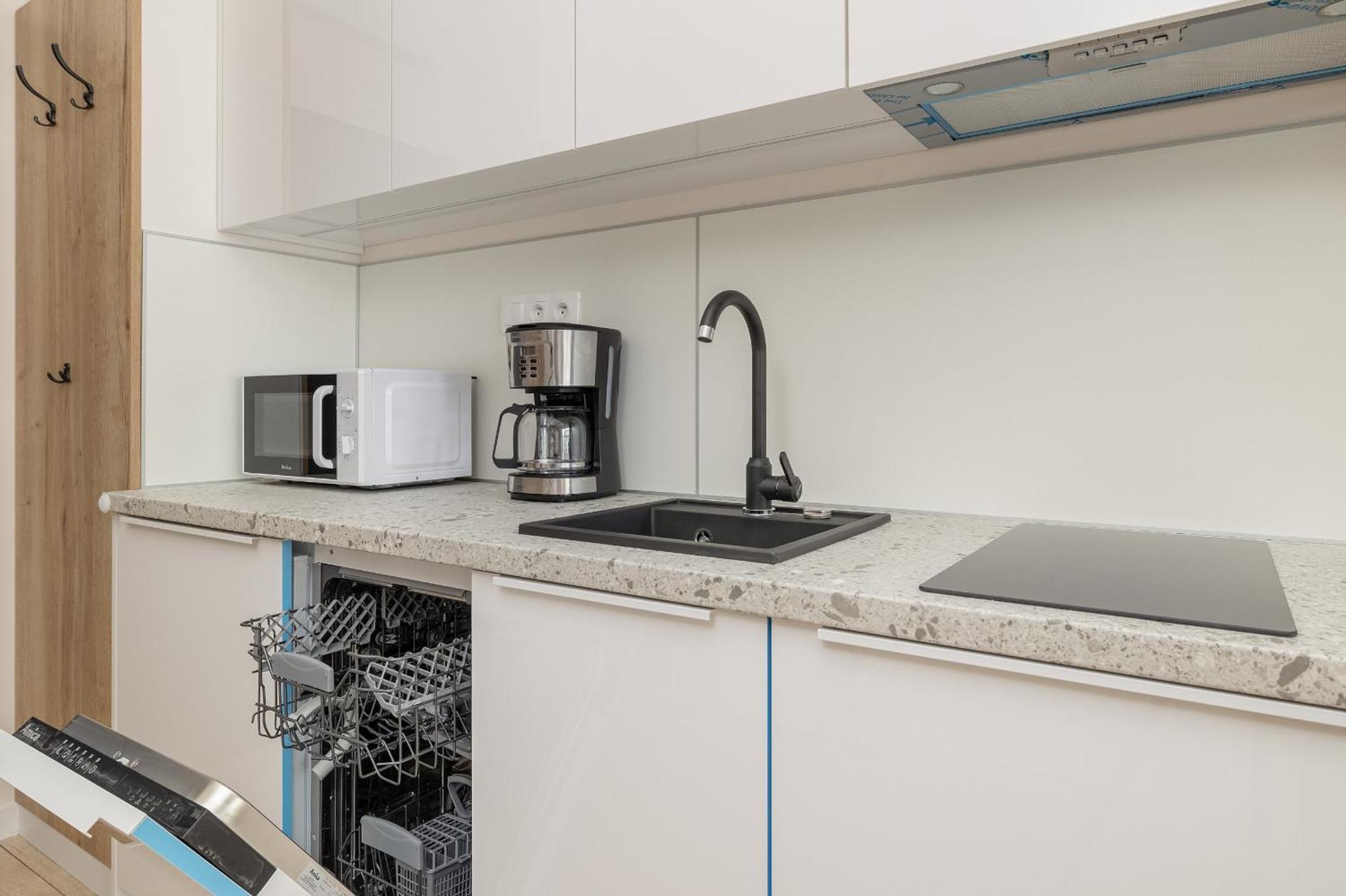 Modern Studio With Terrace And Parking In Swinoujscie By Noclegi Renters Exteriör bild